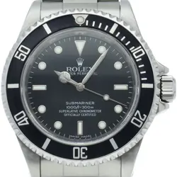 ROLEX SUBMARINER CHRONOMETER 14060M(M) STAINLESS STEEL MENSWATCH BLACK USED