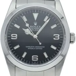 ROLEX EXPLORER 1 MANUFACTURER OVERHAULED (DURING WARRANTY PERIOD) 14270(A) S...