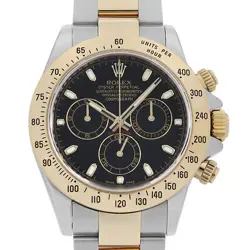 ROLEX DAYTONA 116523 BLACK G NUMBER SECOND HAND MENS