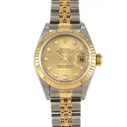 AUTHENTIC ROLEX DATEJUST 79173G SSXYG AUTOMATIC #P  #260-006-273-1997
