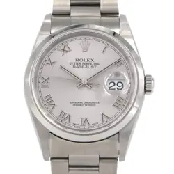 AUTHENTIC ROLEX DATEJUST 16200 SS AUTOMATIC #Y  #260-007-886-3453