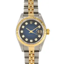 AUTHENTIC ROLEX DATEJUST 79173G SSXYG AUTOMATIC SERIAL INFO:K SERIAL  #270-00...