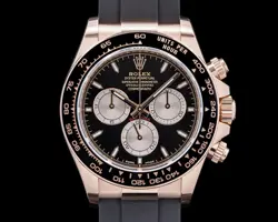 ROLEX 126515LN DAYTONA 126515 18K ROSE GOLD OYSTERFLEX BLACK DIAL 2025 UNWORN
