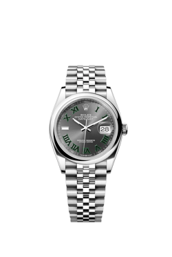 ROLEX DATEJUST WIMBLEDON JUBILEE BRACELET 36MM REF.126200-0017
