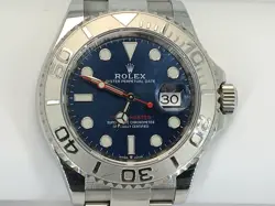 ROLEX 126622 YATCHT-MASTER 40MM PLATINUM BEZEL BLUE DIAL WATCH (AP1135753)