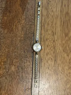 Antique Precision Rolex Gold Wrist Watch Genuine