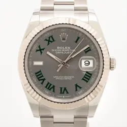 ROLEX DATEJUST 126334 SS SS AT SLATE DIAL 1 EXTRA LINK
