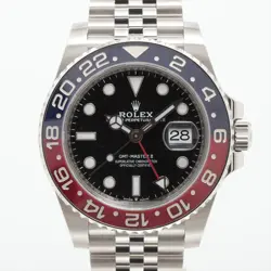 ROLEX GMT MASTER II 126710BLRO SS SS AT BLACK DIAL