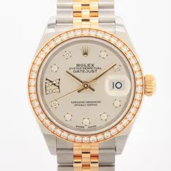 ROLEX DATEJUST 279383RBR SS×YG SS×YG AT SILVER-FACE