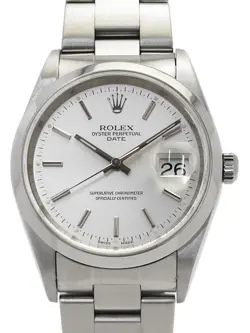 ROLEX OYSTER PERPETUAL DATE 15200 K MEN AUTOMATIC #T178
