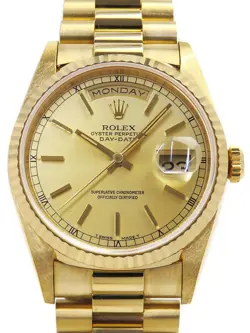 ROLEX DAY-DATE 18238 X MEN AUTOMATIC #T014