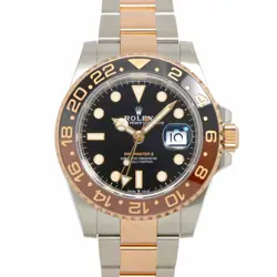ROLEX GMT MASTER II 126711CHNR SERIAL RANDOM DATE BLACK DIAL 90271819