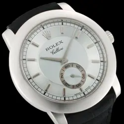 ROLEX CELLINI CESTELLO ICE BLUE 5241/6 K PT950 #SU019