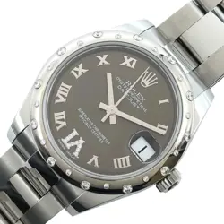 ROLEX Datejust 31 178344 SS/WG Ladies #Okw066