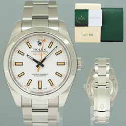 WHITE 40MM STEEL