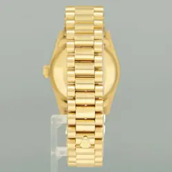 PEARL DIAMOND Rolex 68278 Yellow Gold 31mm Midsize Lady President Watch