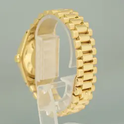 PEARL DIAMOND Rolex 68278 Yellow Gold 31mm Midsize Lady President Watch