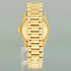 PEARL DIAMOND Rolex 68278 Yellow Gold 31mm Midsize Lady President Watch