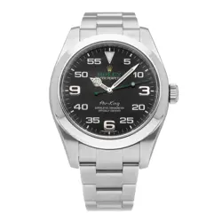 ROLEX OYSTER PERPETUAL AIR KING BLACK DIAL 40MM AUTOMATIC MEN'S WATCH 116900