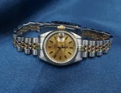 Rolex Datejust 69173 SS 18k 1991 Ladies 26mm Jubilee Bracelet Warranty W937