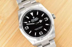 2025 ROLEX EXPLORER 40 STAINLESS STEEL BLACK DIAL 224270 FULL SET WATCH