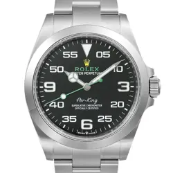 ROLEX NEW AIR KING NON-POLISHED 126900 TO206693
