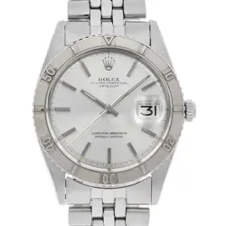 ROLEX DATEJUST THUNDERBIRD 1625 SILVER BAR 18 NUMBER ANTIQUE MENS
