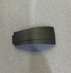 ROLEX BLACK RUBBER STRAP SIZE E 350501 MODEL