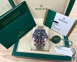 ROLEX GMT MASTER II PEPSI 126710BLRO JUBILEE BRACELET FULL SET 2018 40MM