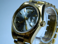 Rolex Day-Date 36mm Silver Dial Men's Watch - 18038 ** Just Serviced**