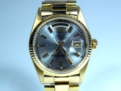 Rolex Day-Date 36mm Silver Dial Men's Watch - 18038 ** Just Serviced**