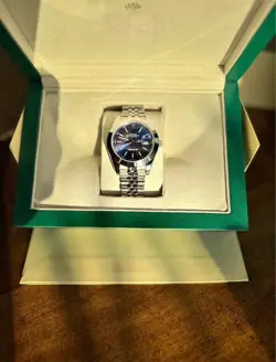 ROLEX OYSTER PERPETUAL 124300 41MM BLUE DIAL STAINLESS STEEL OYSTER BRACELET