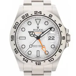 ROLEX EXPLORER II 216570 WHITE WARRANTY 2019