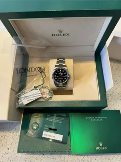 ROLEX EXPLORER I 36MM 124270 BOX & PAPERS 2022 FULL KIT