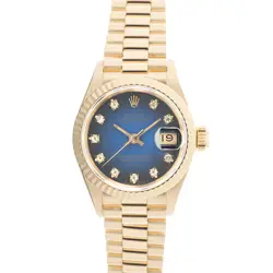 ROLEX DATEJUST 26MM 69178G BLUE GRADATION SN/#S
