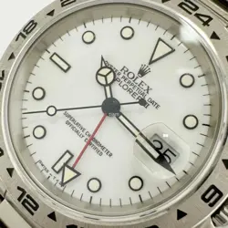 ROLEX EXPLORER II 16550 AUTOMATIC WHITE DIAL SS BRACELET MEN'S WATCH