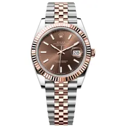 ROLEX DATEJUST 41MM 126331-0002 CHOCOLATE JUBILEE PRE-OWNED