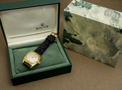 ROLEX BUBBLE BACK REF.2940 14K/GOLD TOP SS VINTAGE GF BUCKLE 31.5MM AUTO MEN'S