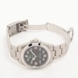 ROLEX AIR-KING 126900 SS SS AT BLACK DIAL 1 EXTRA LINK