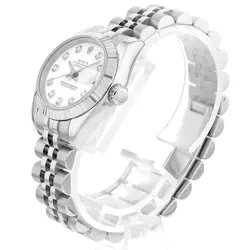 ROLEX DATEJUST 10P DIAMOND 1794G WHITE D 352675