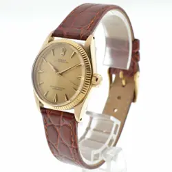 discount ROLEX Oyster perpetual 6551 vintage K18YG Cal.1130 Boy's I#136807