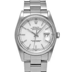 ROLEX  DATEJUST 16200 X NUMBER 1991 PRODUCTION WATCH WRISTWATCH R45_0519