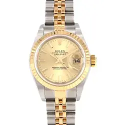 AUTHENTIC ROLEX DATEJUST 79173 SSXYG AUTOMATIC SERIAL INFO:K SERIAL  #260-004...