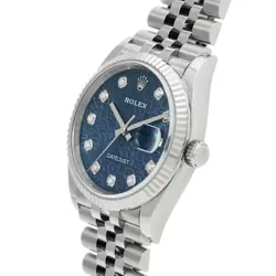 Rolex Datejust 36 126234G Random Serial Blue Computer Diamond Watch Wristwatch