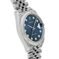 Rolex Datejust 36 126234G Random Serial Blue Computer Diamond Watch Wristwatch
