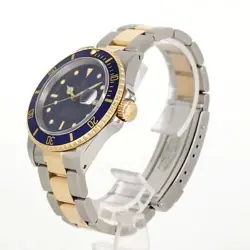 Authentic ROLEX Submariner Date 16613. SSxYG Automatic #S  #270-003-931-6063
