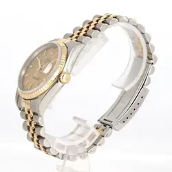 AUTHENTIC ROLEX DATEJUST 16233 SSXYG AUTOMATIC SERIAL INFO:K SERIAL  #270-003...