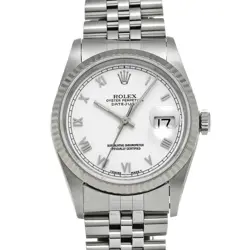 ROLEX  DATEJUST 16234 W NUMBER 1995 MANUFACTURED WATCH WRISTWATCH R45_0519