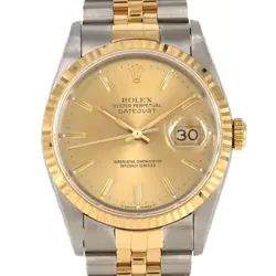 ROLEX  DATEJUST 16233 SSXYG AUTOMATIC NUMBER R45_0519