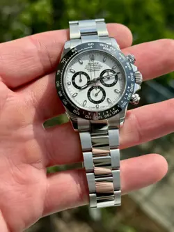 2018 ROLEX DAYTONA 116500 WHITE DIAL 'PANDA' W/ ROLEX WARRANTY CARD